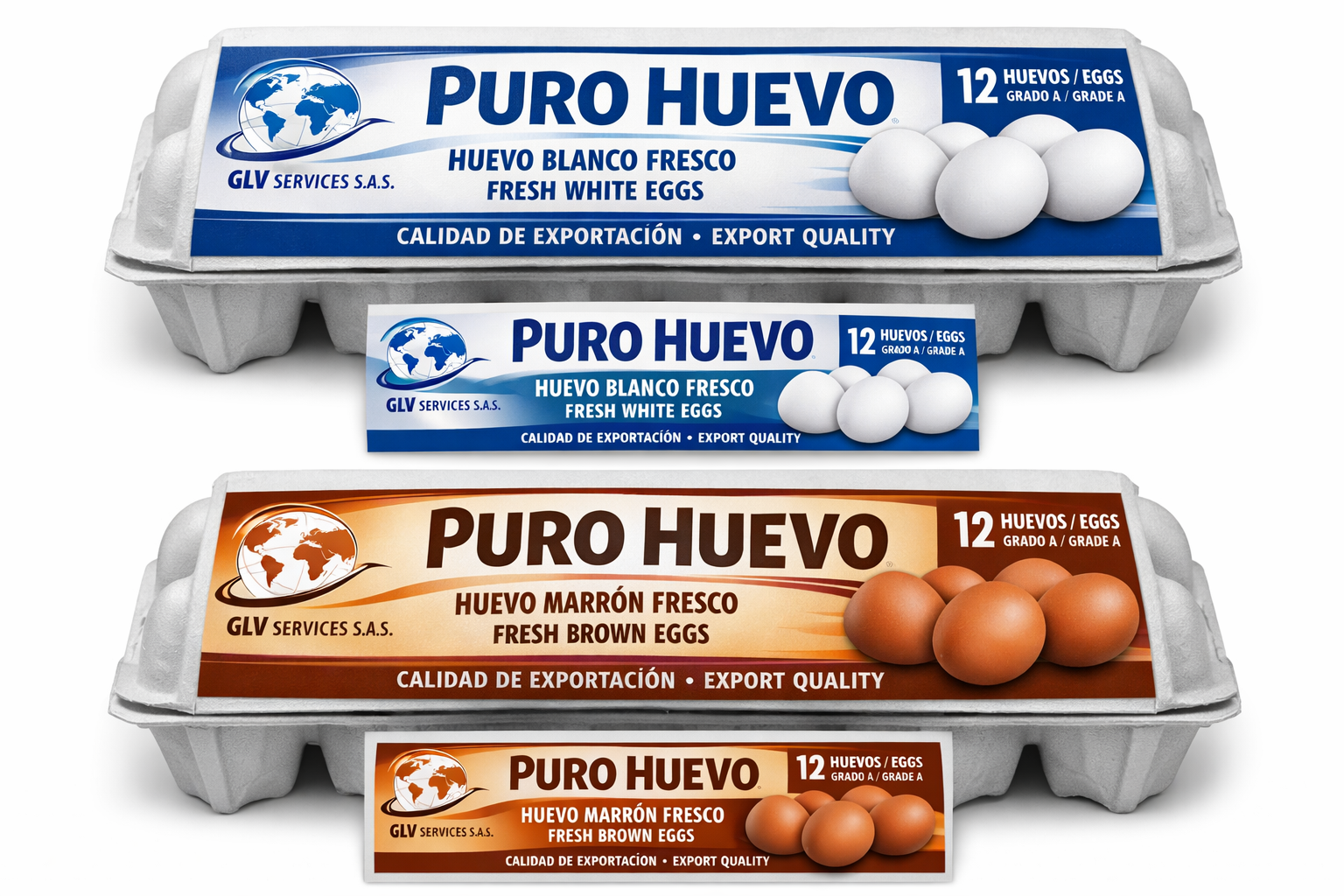 Contenedor FCL Huevos GLV Miami